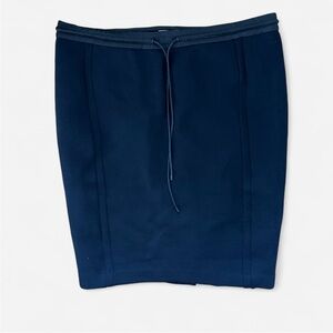 Vince NWT Drawstring Scuba Pencil Skirt size L